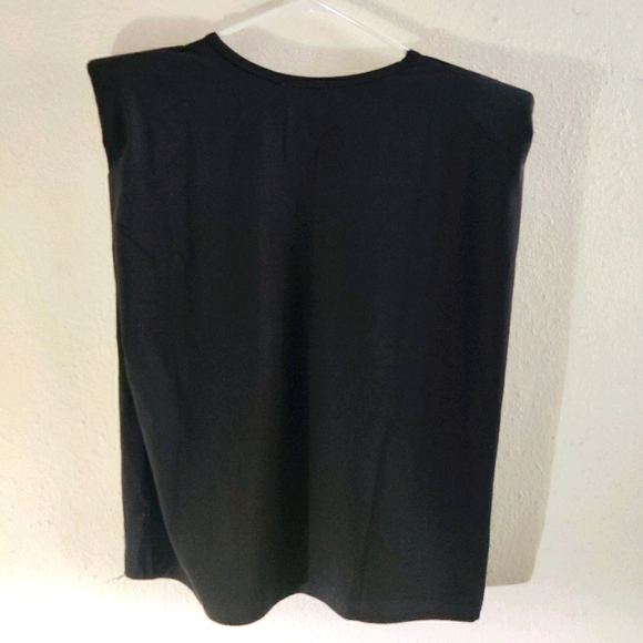 🆕 La'Ros Black Blouse - Picture 2 of 3